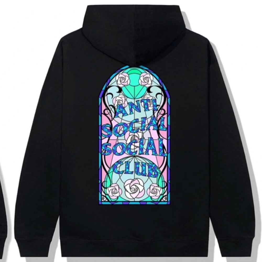 NEW LOVE STAIN HOODIE - ANTI SOCIAL SOCIAL CLUB M,L,XL